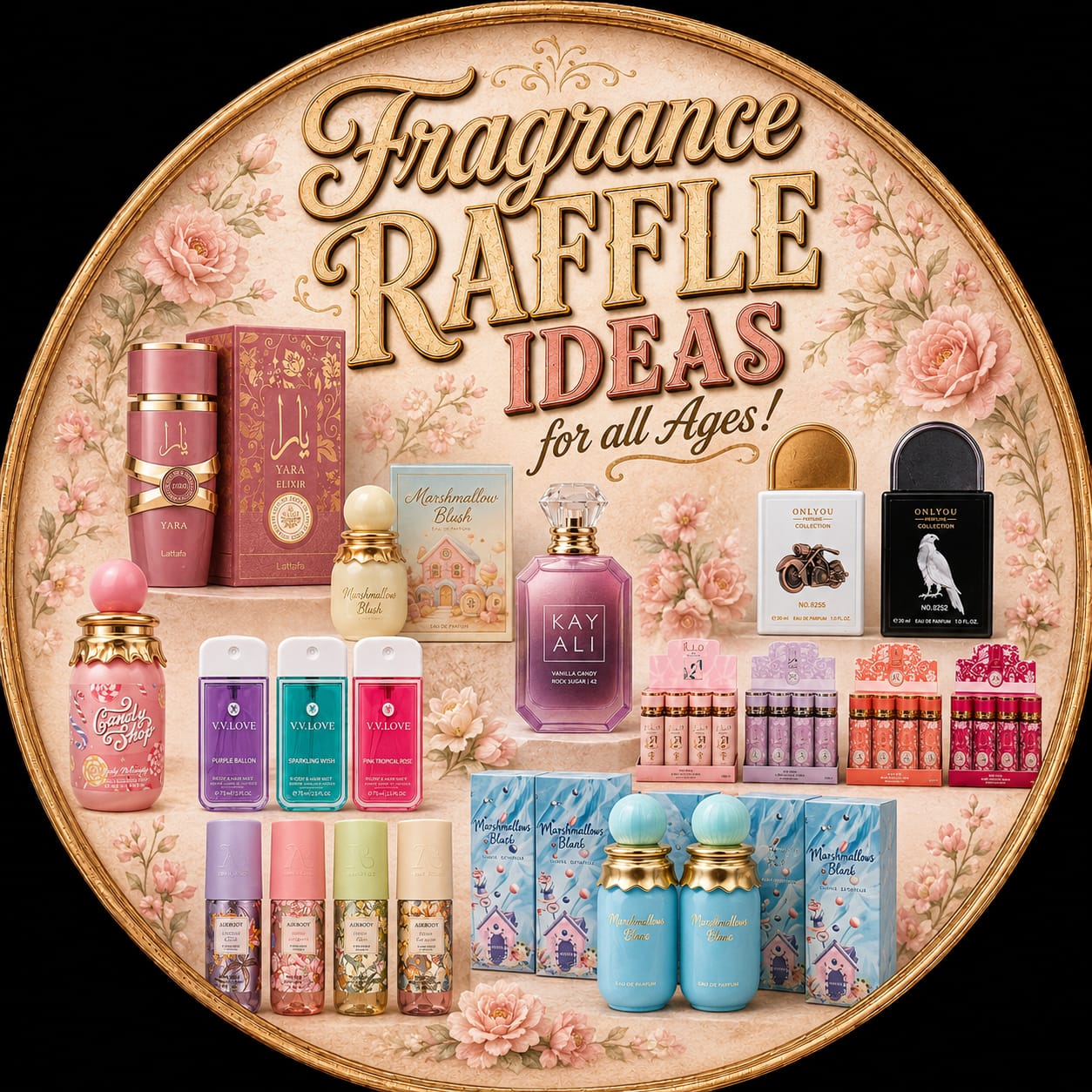Fragrance Raffle Ideas for all Ages